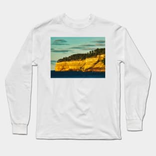 Mosquito Beach Pictured Rocks National Lakeshore Long Sleeve T-Shirt